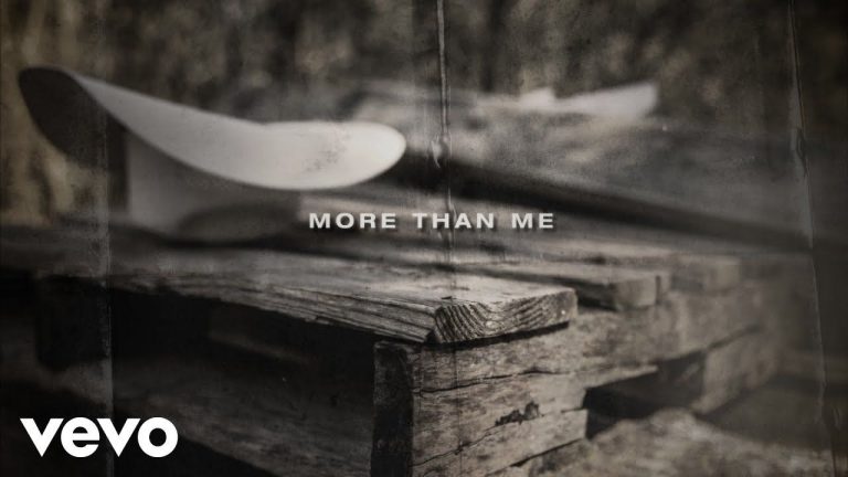 Justin Moore – More Than Me (Lyric Video)